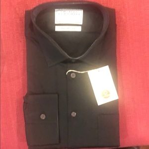 Charles Tyrwhitt Black Egyptian cotton shirt  New